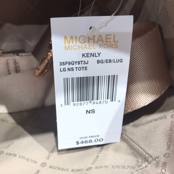 Michael Kors MK Jacquard Large Kenly tote bag - Picture 6 of 9